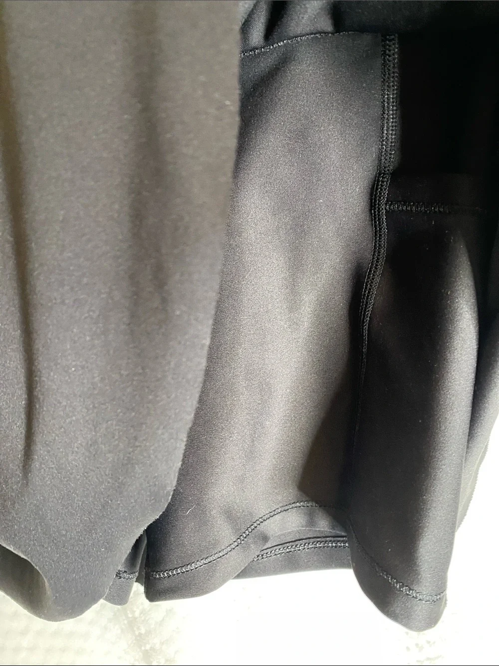 Old Navy Active Powersoft Solid Black Athletic Skort
